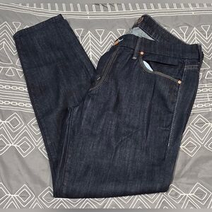 MOTHER Denim The Looker Crop In Midnight Storm Size 31